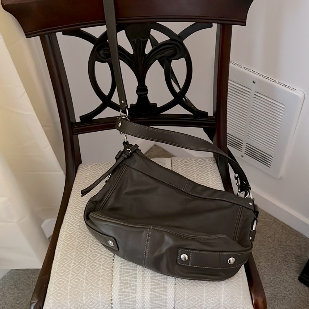 Coach leather bag